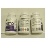 box of  126 bottles of 60 capsules Keto weight los