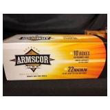 500 Rds. .22Mag Armscor 40gr.