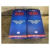 2000 Primers No. 500 CCI Small Pistol