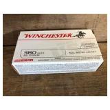 50 Rds. .380 Auto Winchester 95gr. FMJ