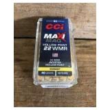 50 Rds. .22WMR CCI 40gr.