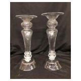 Pair Of Candlestick Holders/Vases