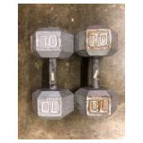 Pair Of 70lb Dumbbells