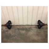 Olympic Style Weight Set (App. 300lbs)