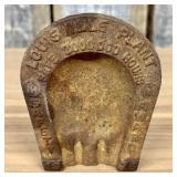Vintage Cast Iron Commemorative Ashtray From the I