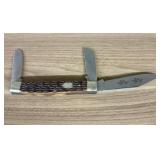 Vintage Bull Terrier/Pitbull Tri-Blade Stockman Po