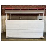 Commercial Portable Vendor Cart With Adjustable He