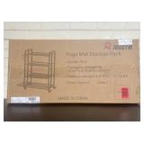 Jusgym Yoga Mat Storage Rack 18'X37'X3'