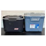 Pair Of Coleman Coolers 17'X22'X21'