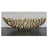 Large Decorative Golden Branch Coral Reef Centerpi
