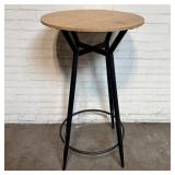High Top Table With Footrest Ring 23'X41'