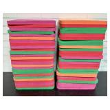 Large Lot Of Foam Seat Cushions 12.5'X12.5'