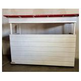 Commercial Portable Vendor Cart With Adjustable He