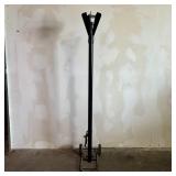 Outdoor Black Metal Commercial Propane-Fuel Heater