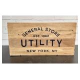 Wooden General Store Utility Crate 12'X18'X9'