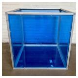 Blue Acrylic Glass Cube For Display - Decoration 3