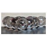 10 Chrome 'Full Moon' Style Hubcaps 14'