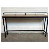 Industrial Style Narrow Console Table, Bar Table 1