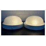 Pair Of Electric Corded Dome Lights 9'X9'X6'