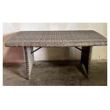 Baner Garden Wicker Patio Dining Table 32'X55'X25'