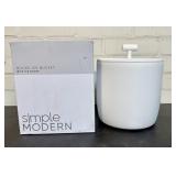 Simple Modern Rocks Ice Bucket With Ice Scoop 8'X8