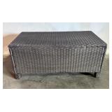 Wicker Outdoor Patio Ottoman 20'X35'X16'