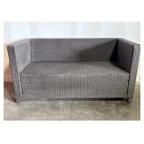 Wicker Outdoor Patio Loveseat Or Sofa 26'X54'X28'