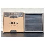 MUGA Changeable Letter Board With Box 12'X12'