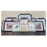 Large Lot Of Assorted Picture Frames 17'X22'