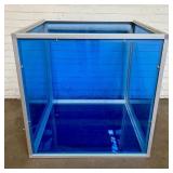 Blue Acrylic Glass Cube For Display - Decoration 3