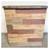 Rustic Wooden Podium - Bar Counter; Could Be Used