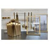 Modern Brass - Gold Trim Decoration Including Pict