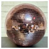 13' Pink Disco Ball (May Have Loose Or Buckled Til