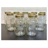 11 Golden Harvest Mason Jars 4'X8'