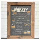 Williston Forge Drinking Whiskey Framed Decoration