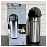 Cresimo 101 oz. Stainless Steel Vacuum Airpot With