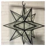Industrial Style Moravian Star Pendant Light Fixtu