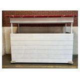Commercial Portable Vendor Cart With Adjustable He