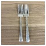 A Pair of Towle Sterling Silver Salad Forks in the
