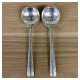A Pair of Towle Candlelight Pattern Sterling Silve