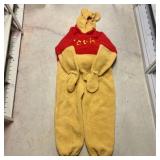 Adult Winnie the Pooh Character One Piece Sherpa C