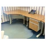 Modular L-Shaped Office Workstation
