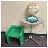 Three Piece Childrens Educational Learning Station