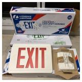Lithonia Lighting Quantum LED Series Exit Sign wit