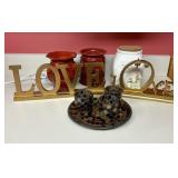 An Assortment of Decorative Home and Religious Ite
