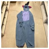 Adult Plush Sherpa Fleece Eeyore Character Jumpsui