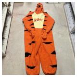Adult Tigger Sherpa Fleece Character Onesie Costum