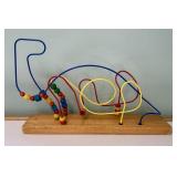 Educo Brachiosaurus Dinosaur Wooden Bead Maze Acti