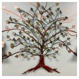 Mid-Century Modern Style Enameled Metal Tree of Li