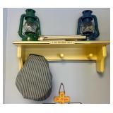 A Collection of Railroad-Themed Decorative Items i